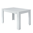 TABLE DE SALLE À MANGER EXTENSIBLE 90X140X190 CM BLANC ARTIK