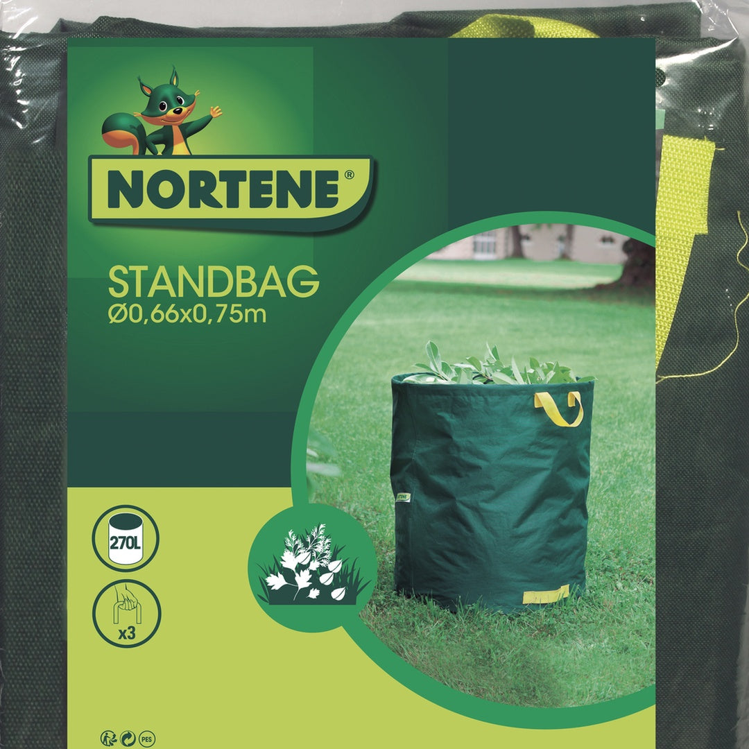 GARDEN STANDBAG SACK 67X75 CM NORTENE GREEN