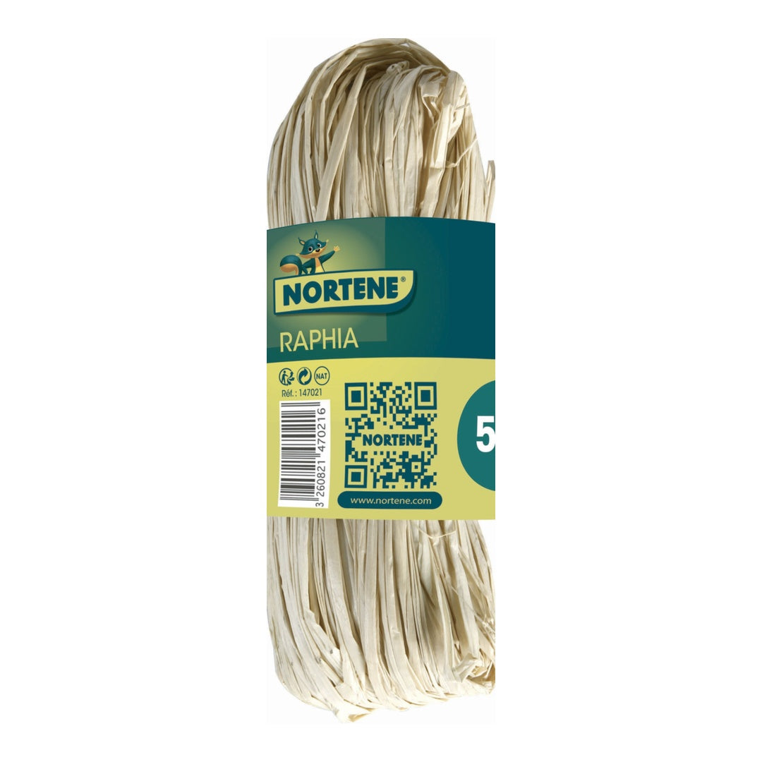 Raphia natural 50 gr nortene
