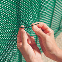 Attaches de fixation 19 cm vert nortene