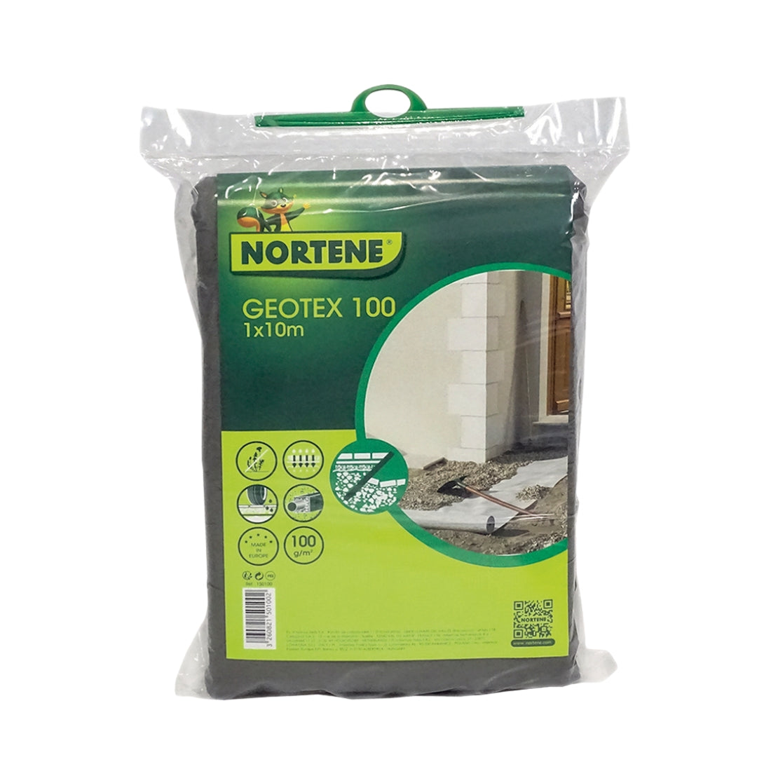 Fieltro para calzadas y terrazas geotex 1x10 m nortene