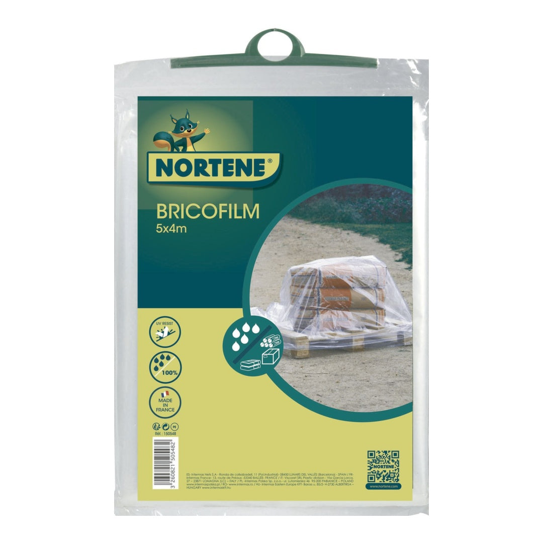 Pellicola protettiva trasparente Nortene 5x3m