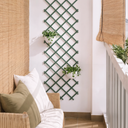 Traliccio estensibile in PVC verde nortene