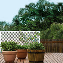 Pannello decorativo pp 25 mm privato 1x2 m bianco nortene