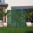 Panneau décoratif pp 25 mm privé 1x2 m vert nortene