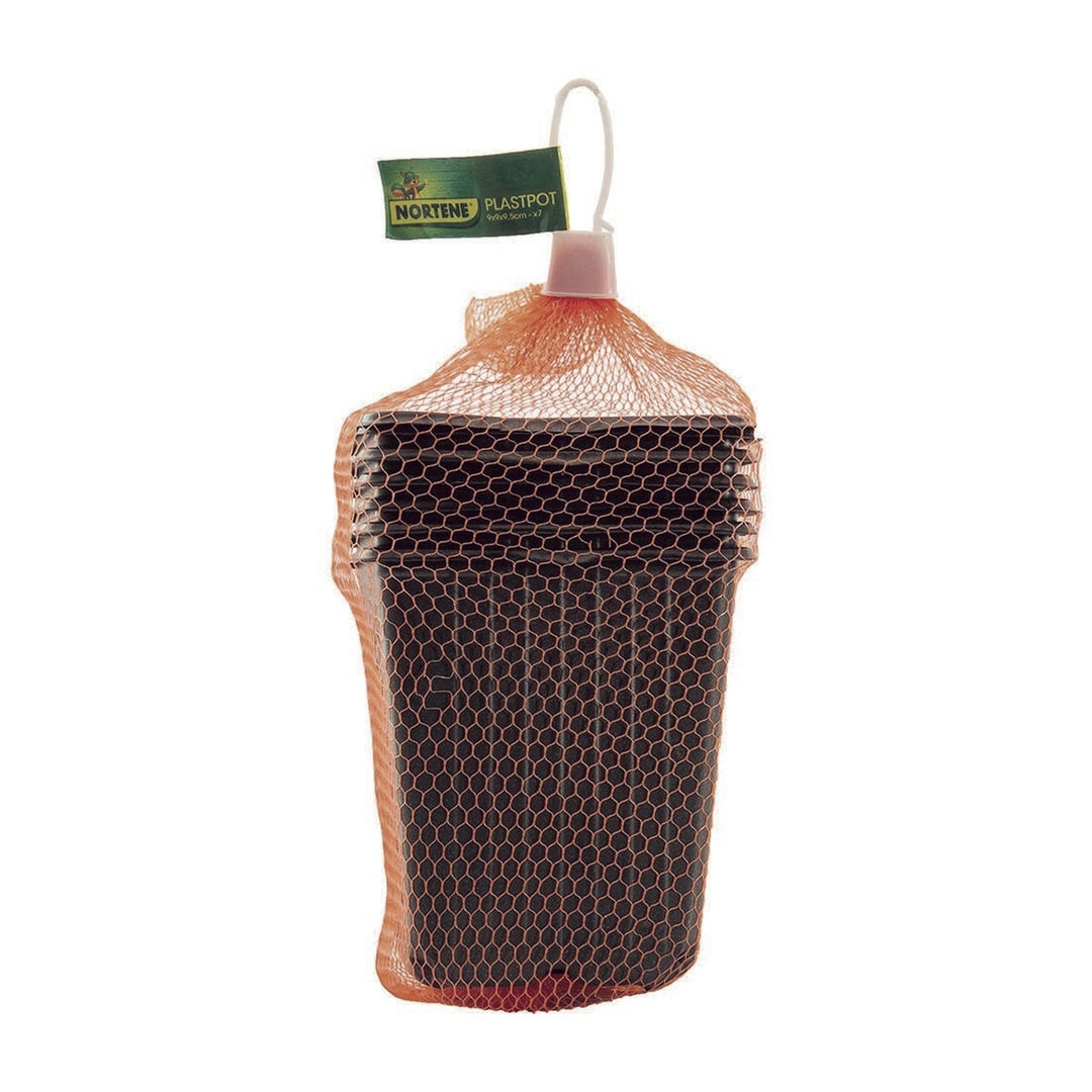 Set 7 macetas plastpot 9cm ø