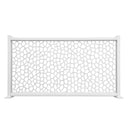 Pannello decorativo in mosaico 1x2 m bianco nordico