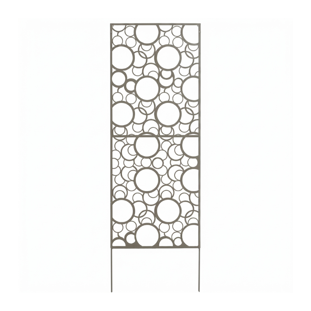 Painel decorativo metálico com bolhas 0,6x1,50 m nortene