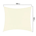 Tela de sombreamento quadrada Sunnet 5x5m bege nortene
