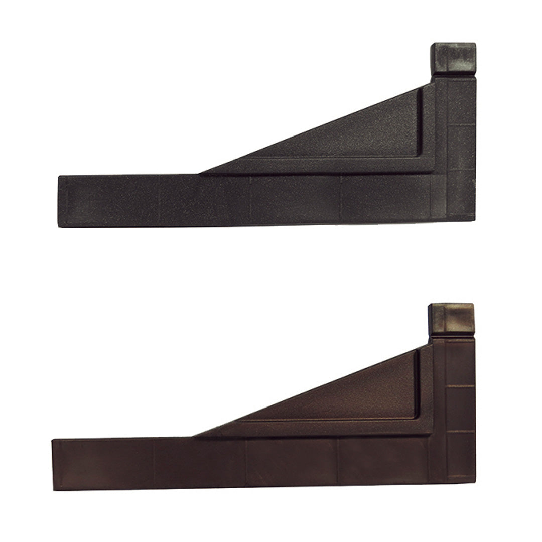 Préfixe de support de panneau décoratif 6x14 cm oxyde nortene