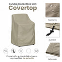 Funda protectora silla 70x70x110 cm nortene