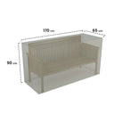 Telo protettivo per panca 170x65x90 cm nortene