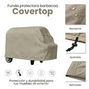 Funda protectora barbacoa 70x130x70 cm nortene