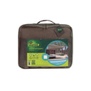Kit de toldo de vela elástico quadrado Sunnet 3,4 x 3,4 m Nortene