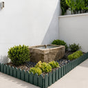 Bordura da giardino Sierra 0,20x0,80 m verde settentrionale