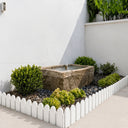 Bordura da giardino Sierra 0,20x0,80 m bianco nortene