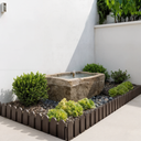 Bordura da giardino Sierra 0,20x0,80 m marrone settentrionale