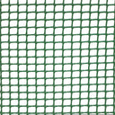 Tela plástica quadrada premium de 10 mm, 1x25 m, verde-norte