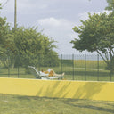 Rete quadrata in plastica, 5 mm, 1x5 m, verde nordico