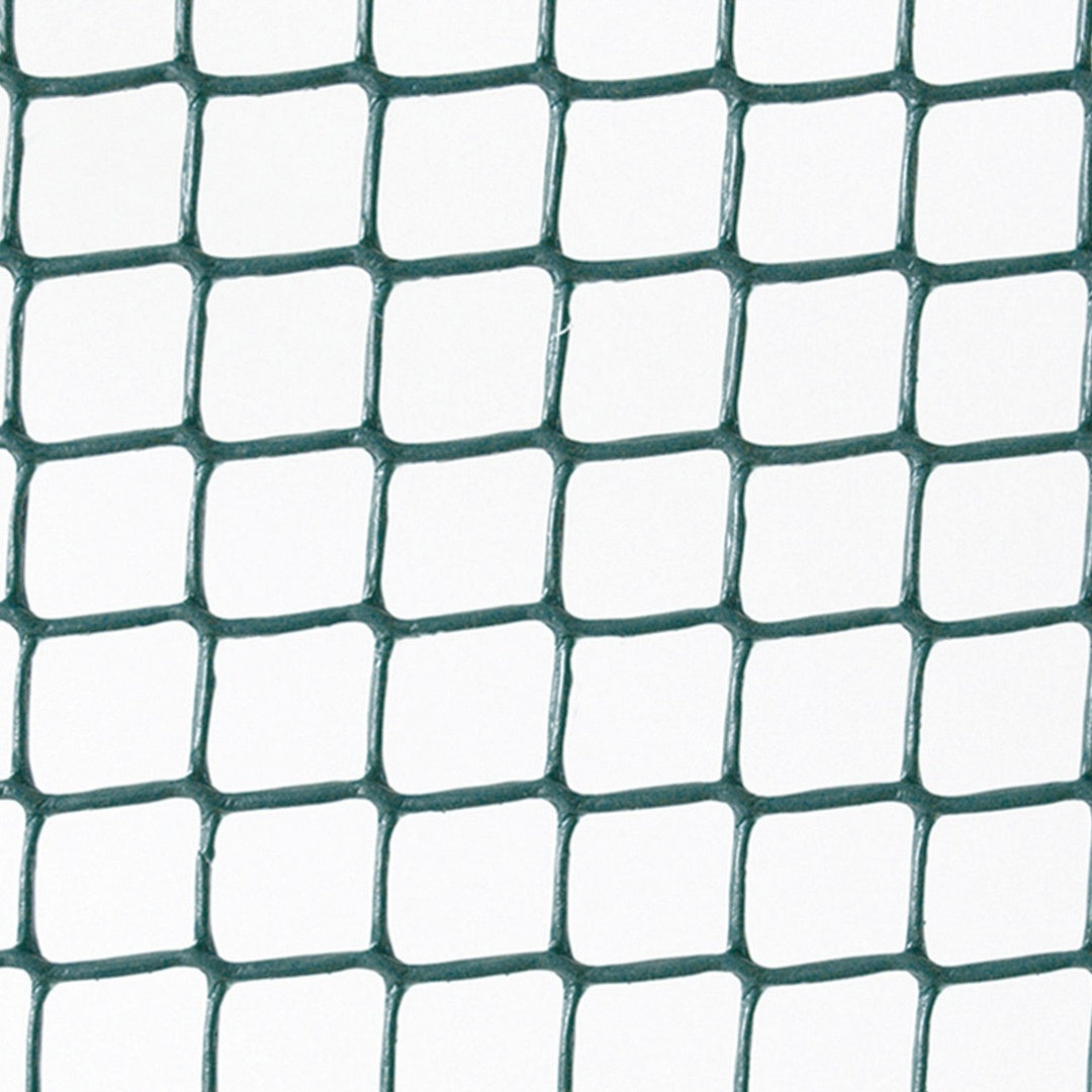 Rete quadrata in plastica, 5 mm, 1x5 m, verde nordico