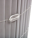 Pack instalación cañizo PVC Plasticane 15 metros forja claro