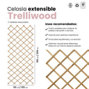 Traliccio in legno estensibile nortene