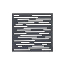 Panneau décoratif nautique 1x1 m anthracite du Nord