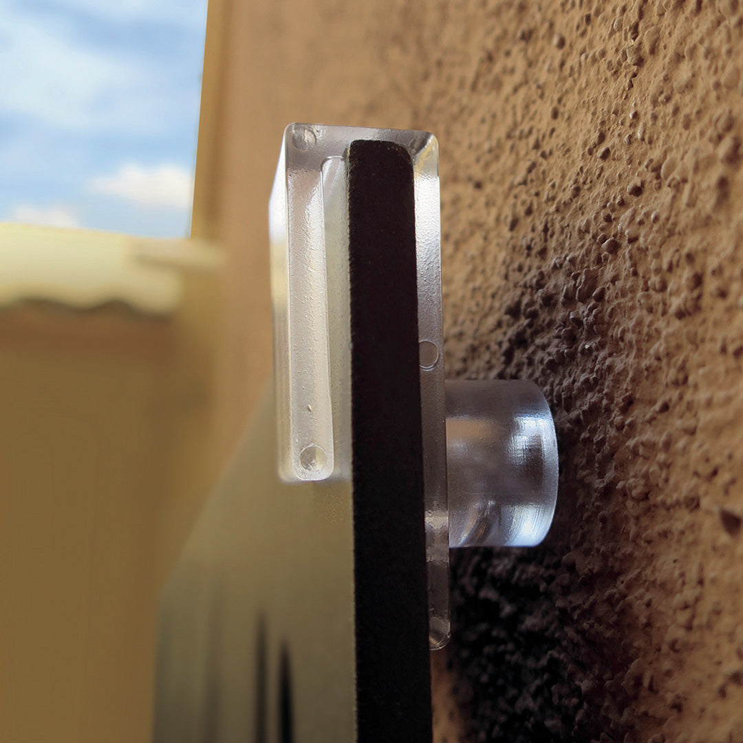 Kit de fixation pour panneaux et treillis Wallfix Nortene