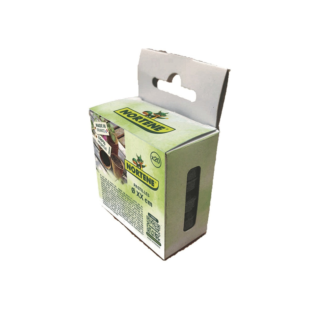 Nortene Coconut Planting Tablets 4cm 20 Units
