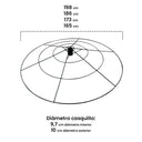 Anello per ombrellone 1,75 m Nortene