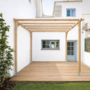 Kit de pergola en bois 3x2,5x2,4 m + poteaux 7x7