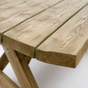 Mesa picnic basic madera de pino 72x172x159 cm nortene