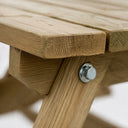Mesa picnic basic madera de pino 72x172x159 cm nortene