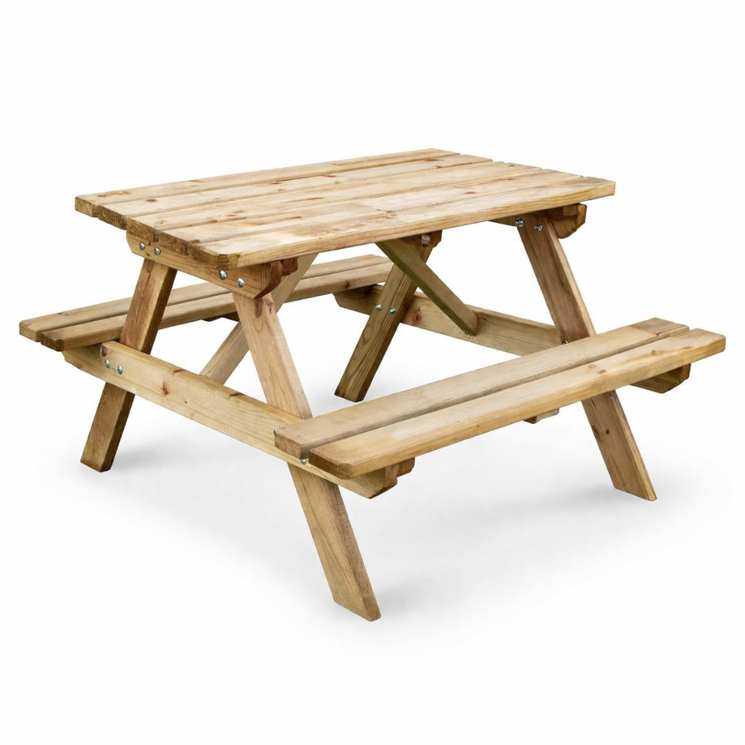 Mesa picnic infantil 90x90x56 cm nortene