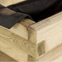 Fioriera rettangolare da finestra 90x40x33 cm nortene