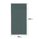 Celosía fija pvc verde 18 mm