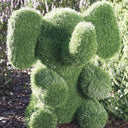 Figura decorativa peluche elfo 35x35x50 cm verde nordico