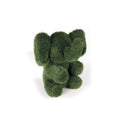 Figura decorativa peluche elfo 35x35x50 cm verde nordico