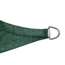 Toldo vela permeable cuadrada 3.6x3.6 m verde nortene