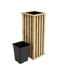 Fioriera verticale talia planter 32,5x32,5x85 cm nortene