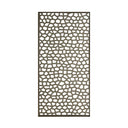 mosaïque décorative refaite taupe 1x2 m nordène