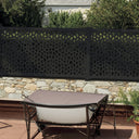 mosaïque décorative refaite noire 1x2 m nordène