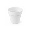 Maceta redonda TES blanco ø26 cm