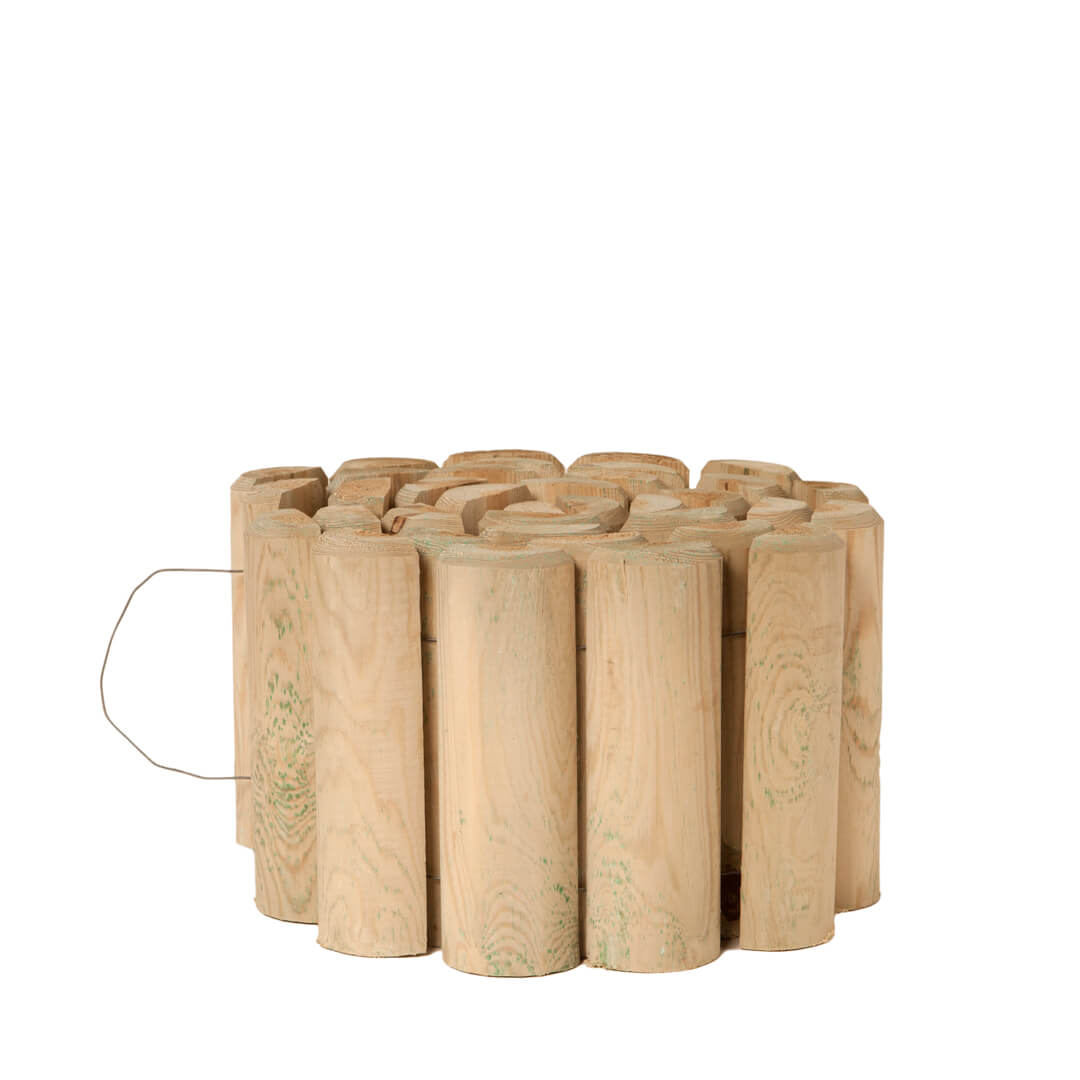 BORDO DE MADERA FLEXIBLE 150 CM Ø5CM