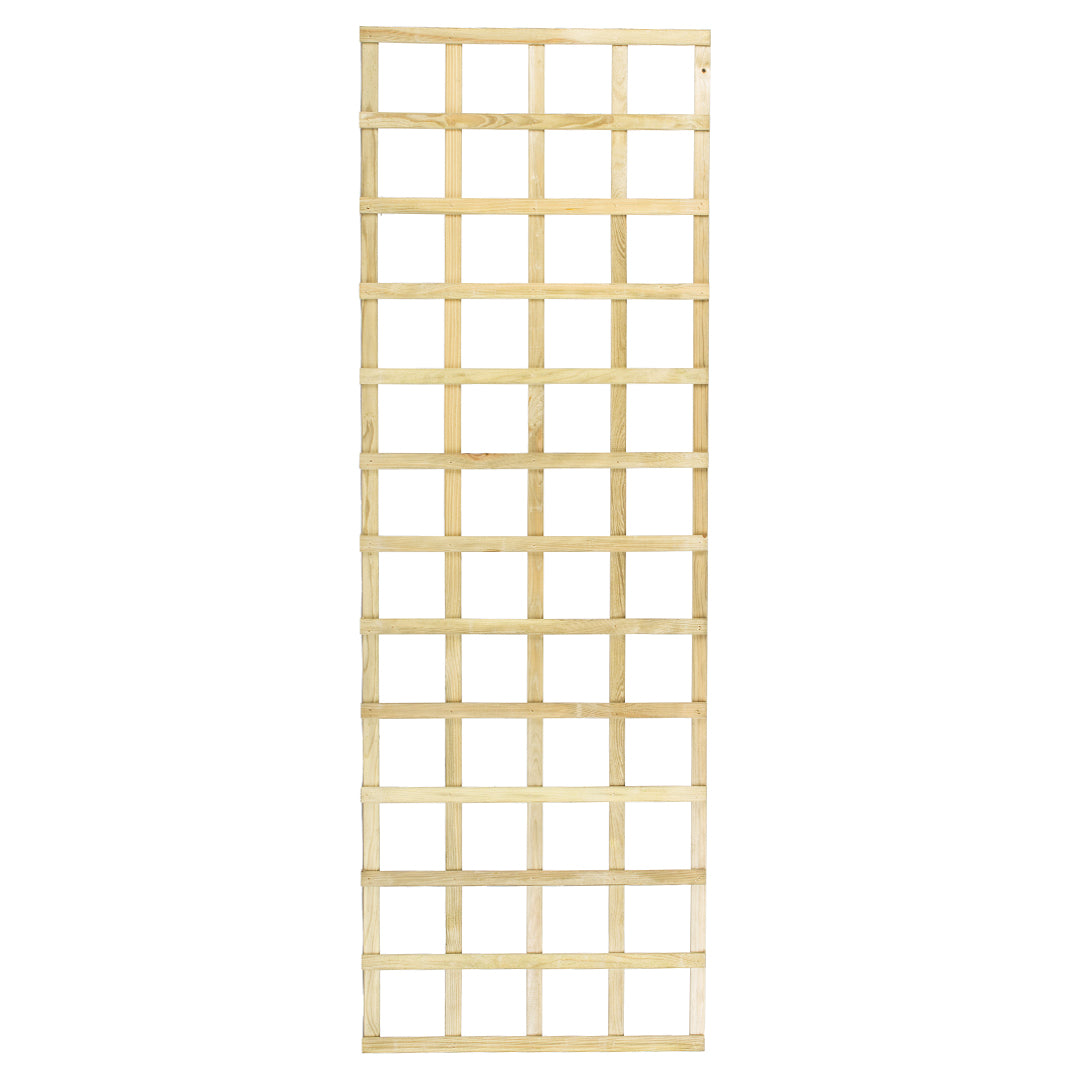Panel celosía recto 60x180 cm tea madera