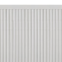 Profilé de finition U Hardware PVC 1,5 m blanc