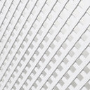 Pack instalación Celosía PVC 18 MM + 3 Perfiles BLANCO