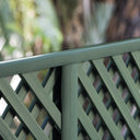 PROFILO TRALICCIO PVC U 2,06 M VERDE