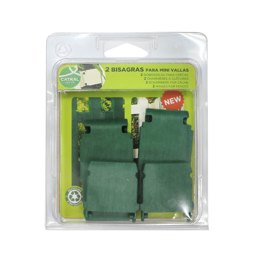 LOT DE 2 CHARNIÈRES VERTES CLICKFENCE