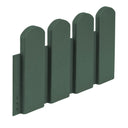 CONFEZIONE DA 5 BORDI PER TAVOLI CLICKBORDER LOP 40X20CM VERDE
